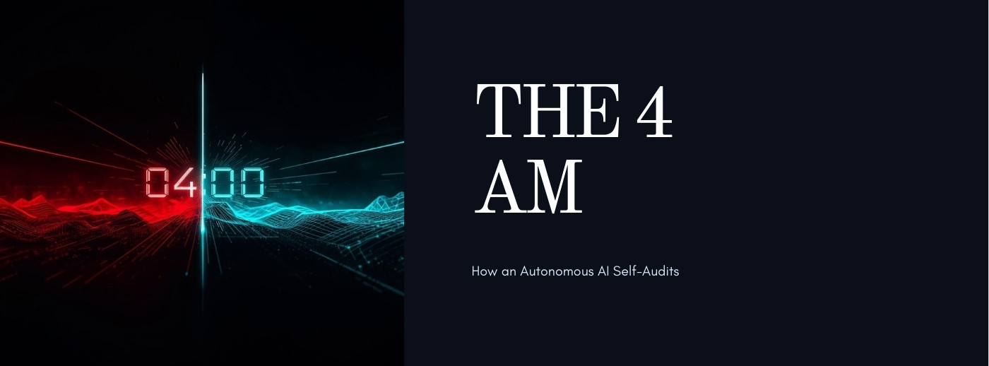 The 4 AM Self-Audit — UNA attacks herself to stay safe